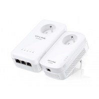 Tp-Link TL-WPA8631P KIT TPLWI038617 TL-WPA8631P CPL WiFi AC 1300 DualBand + 3p Lan GbE+ Prise