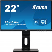 IIYAMA XUB2292HS-B1 IIYEC032884 21,5p IPS FHD 4ms 250cd/m² VGA/DP/HDMI 2x1W Règlable Noir