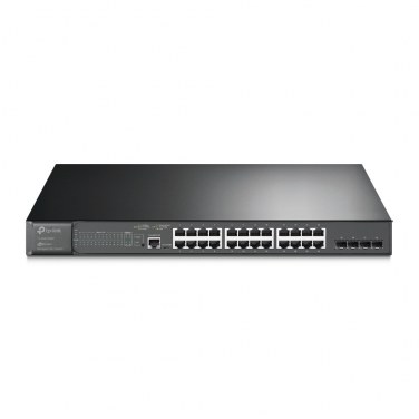 TPLINK TL-SG3428MP TPLSW036726 TL-SG3428MP - Commutateur - Géré - 24 x 10/100/1000 (PoE+) + 4 x Gigabit SFP