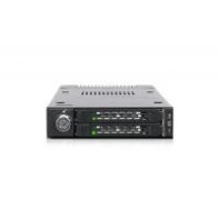 ICYDOCK MB834M2K-B ICYMB037006 Rack amovible pour 2x SSD NVMe M.2 PCIe pour baie de disque externe 3.5"