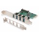 DIGITUS DS-30221-1 DIGCT031058 Digitus Carte PCIE 4 PORT USB 3.0