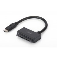 DIGITUS DA-70327 DIGHU026535 Cable adaptateur USB3.1 type C vers SATA3 pour SSD/HDD 2,5p