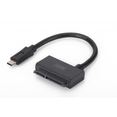 DIGITUS DA-70327 DIGHU026535 Cable adaptateur USB3.1 type C vers SATA3 pour SSD/HDD 2,5p
