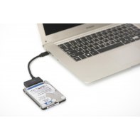 DIGHU026535 Cable adaptateur USB3.1 type C vers SATA3 pour SSD/HDD 2,5p