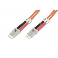 DIGITUS DK-2533-03 DIGRE027688 Câble patch 3m multimode FO LC OM2 Orange