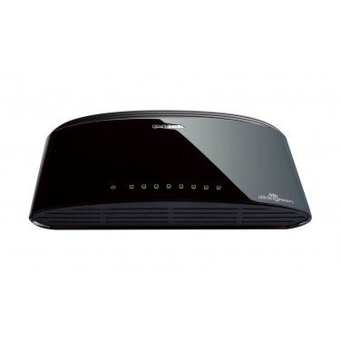 DLINK DES-1008D DLISW020251 DES-1008D Switch FastEthernet 8 ports 10/100Mbps