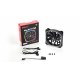 ENERMAX UCSQARGB12P-SG ENEVE033828 ENERMAX SquA RGB Noir, UCSQARGB12P-SG Ventilo Boitier, chassis 120mm RGB