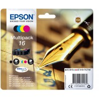 EPSON C13T16264012 EPSCO022817 MultiPack Epson série 16 Noir + 3 couleurs CMJ