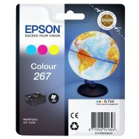 EPSON C13T26704010 EPSCO034130 Cartouche Epson 267 Couleur pour WorkForce WF-100W