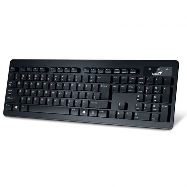 GENIUS 31300714115 GENCL025407 Slimstar 130 BLACK, multimédia slim USB