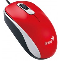 GENIUS 31010116104 GENSO024660 DX-110 RED Souris optique filaire 1000dpi USB