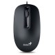GENIUS 31010117100 GENSO025980 DX-130 BLACK Souris optique filaire 1000dpi USB