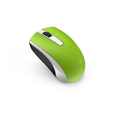 GENIUS 31030004404 GENSO030603 ECO-8100 GREEN 1600dpi BlueEye 2.4GHz Rechargeable