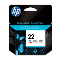 HP C9352AE#UUS HEWCO007083 HP 22 C9352AE couleurs CMY