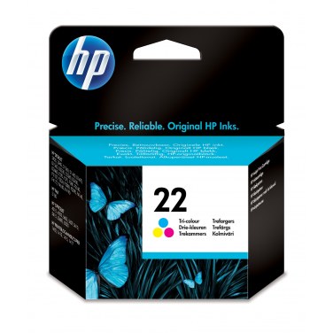 HP C9352AE#UUS HEWCO007083 HP 22 C9352AE couleurs CMY