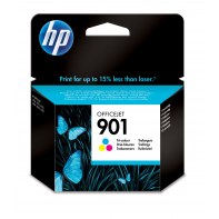 HP CC656AE#UUS HEWCO016527 HP N° 901 CC656AE 3 couleurs CMY