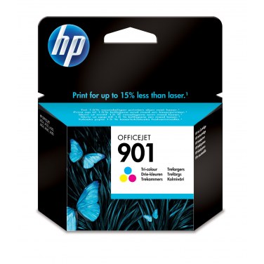 HP CC656AE#UUS HEWCO016527 HP N° 901 CC656AE 3 couleurs CMY
