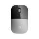 HP X7Q44AA#ABB HEWSO035491 HP Z3700 Souris sans fil 2.4 GHz récepteur sans fil USB argent