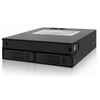 ICYDOCK MB994IPO-3SB ICYBT021286 Backplane 5.25p pour 2x 2.5p SATA/SAS + emp. Lec. Opt. Slim