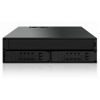 ICYBT021286 Backplane 5.25p pour 2x 2.5p SATA/SAS + emp. Lec. Opt. Slim