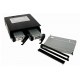 ICYDOCK MB994IPO-3SB ICYBT021286 Backplane 5.25p pour 2x 2.5p SATA/SAS + emp. Lec. Opt. Slim