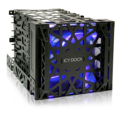ICYDOCK MB074SP-B ICYBT021715 Module 4-en-3 Sans-Outils pour 4 Disques Durs x 3,5p