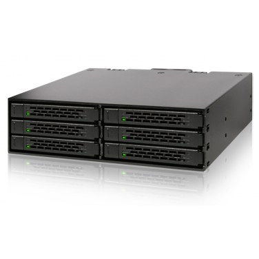ICYDOCK MB996SP-6SB ICYBT023286 Backplane 6 Disques Durs/SSD 2.5p SATA en Métal