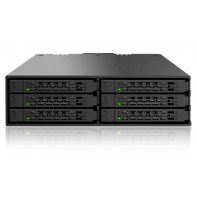 ICYBT023286 Backplane 6 Disques Durs/SSD 2.5p SATA en Métal