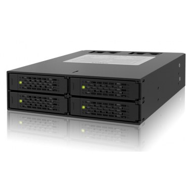 ICYDOCK MB994SP-4SB-1 ICYMB021285 Rack amovible métal pour 4 x HDD 2.5" SATA Hot-Swap en baie de 5"1/4