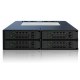 ICYDOCK MB994SP-4SB-1 ICYMB021285 Rack amovible métal pour 4 x HDD 2.5" SATA Hot-Swap en baie de 5"1/4