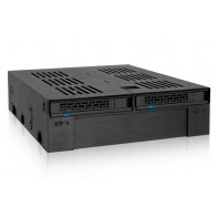 ICYDOCK MB322SP-B ICYMB024207 ExpessCage Mobile Rack 5.25p pour 2x 2.5p + 1x 3.5p