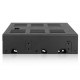 ICYDOCK MB322SP-B ICYMB024207 ExpessCage Mobile Rack 5.25p pour 2x 2.5p + 1x 3.5p