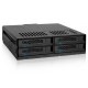 ICYDOCK MB324SP-B ICYMB024208 ExpessCage Mobile Rack 5.25p pour 4x 2.5p SATA/SAS