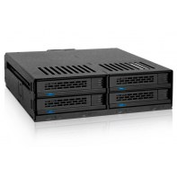 ICYDOCK MB324SP-B ICYMB024208 ExpessCage Mobile Rack 5.25p pour 4x 2.5p SATA/SAS