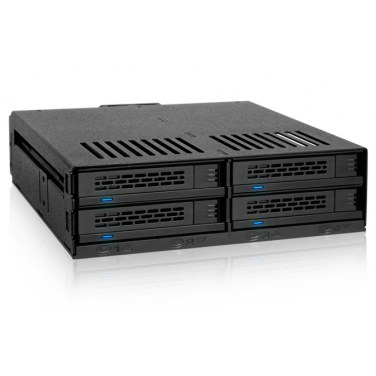 ICYDOCK MB324SP-B ICYMB024208 ExpessCage Mobile Rack 5.25p pour 4x 2.5p SATA/SAS