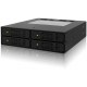 ICYDOCK MB994SP-4S ICYMB027591 Rack amovible métal pour 4 x DD 2.5" SAS/SATA Hot-Swap en 1 x baie 5"1/4