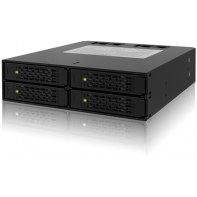 ICYDOCK MB994SP-4S ICYMB027591 Rack amovible métal pour 4 x DD 2.5" SAS/SATA Hot-Swap en 1 x baie 5"1/4