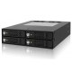 ICYDOCK MB994SK-1B ICYMB027597 Rack amovible métal pour 4 x DD 2.5" SAS/SATA Hot-Swap en 1 x baie 5"1/4