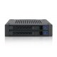 ICYDOCK MB742SP-B ICYMB030773 Rack amovible en métal pour 2 DD 2.5p SAS/SATA dans une baie externe 3.5p