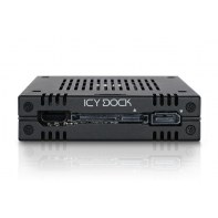 ICYMB030773 Rack amovible en métal pour 2 DD 2.5p SAS/SATA dans une baie externe 3.5p