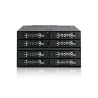 ICYDOCK MB508SP-B ICYMB035084 MobileRack 5,25p (2x emp) pour 8 x DD 2.5" SAS/SATA