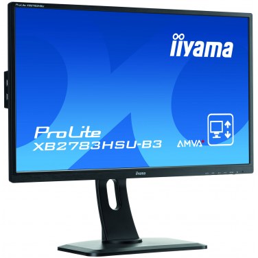 IIYAMA XB2783HSU-B3 IIYEC028014 XB2783HSU-B3 27p FHD AMVA+ 4ms 300cd/m² VGA/DP/HDMI USB H.P Règlable Noir