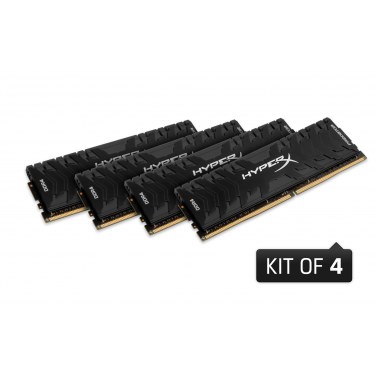 KINGSTON HX430C15PB3K4/16 KNGMM028784 Mémoire Kingston HYPERX PREDATOR 16 Go (4 x 4 Go) DDR4 3000 MHz CL15