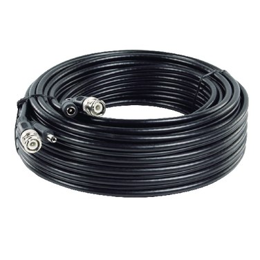 KONIG SAS-CABLE1020 KONAU025094 Cable coaxial RG59 + alimentation DC 20m