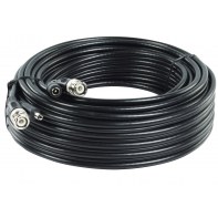 KONAU026499 Cable coaxial RG59 + alimentation DC 30m