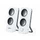 LOGITECH 980-000811 LOGHP027732 Z200 Midnight White HP 2.0 10W RMS