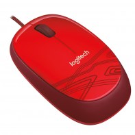 LOGSO019695 M105 RED Souris optique USB PC/MAC/LINUX