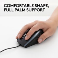 LOGSO029912 M500 Souris Laser 1000 dpi