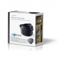 NEDAU032217 Cable coaxial RG59 + alimentation DC 20m