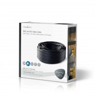 NEDAU035205 Cable coaxial RG59 + alimentation DC 50m